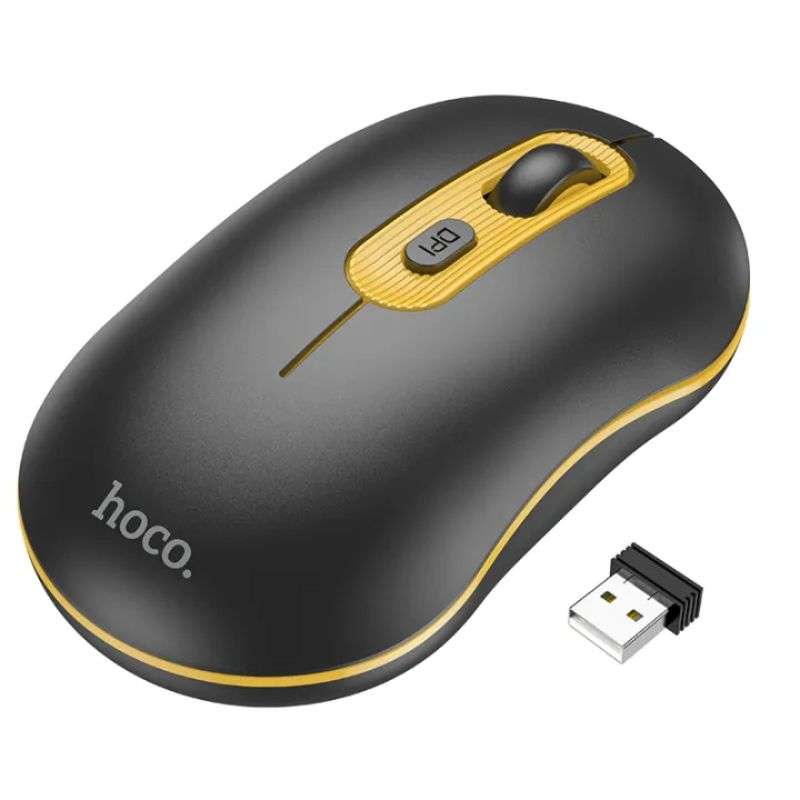 Hoco GM21 Platinum 2.4G Business Wireless Mouse - Saif Al Najmi Kw
